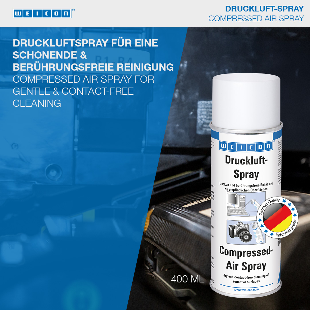 Spray à Air Comprimé | pour un nettoyage sans contact