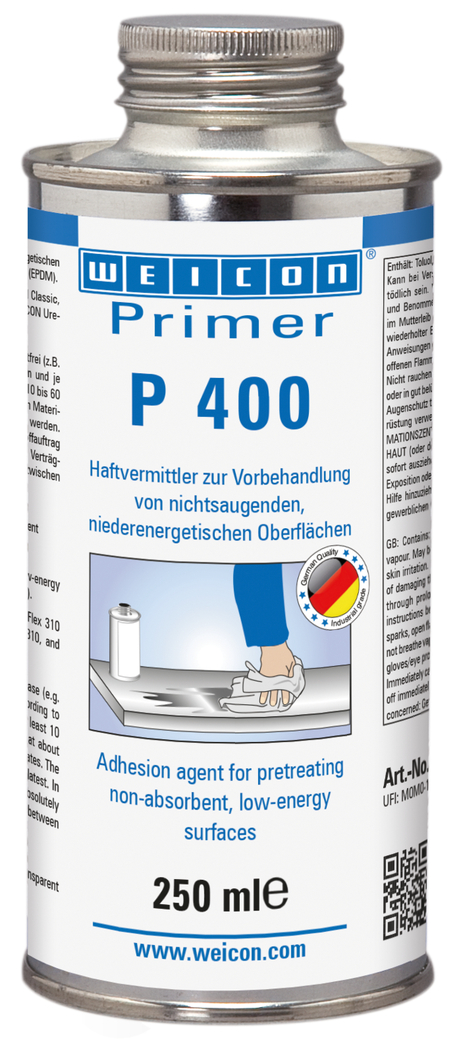 Primer P 400 | agente preparatore per plastiche, a bassa energia superficiale, da incollare
