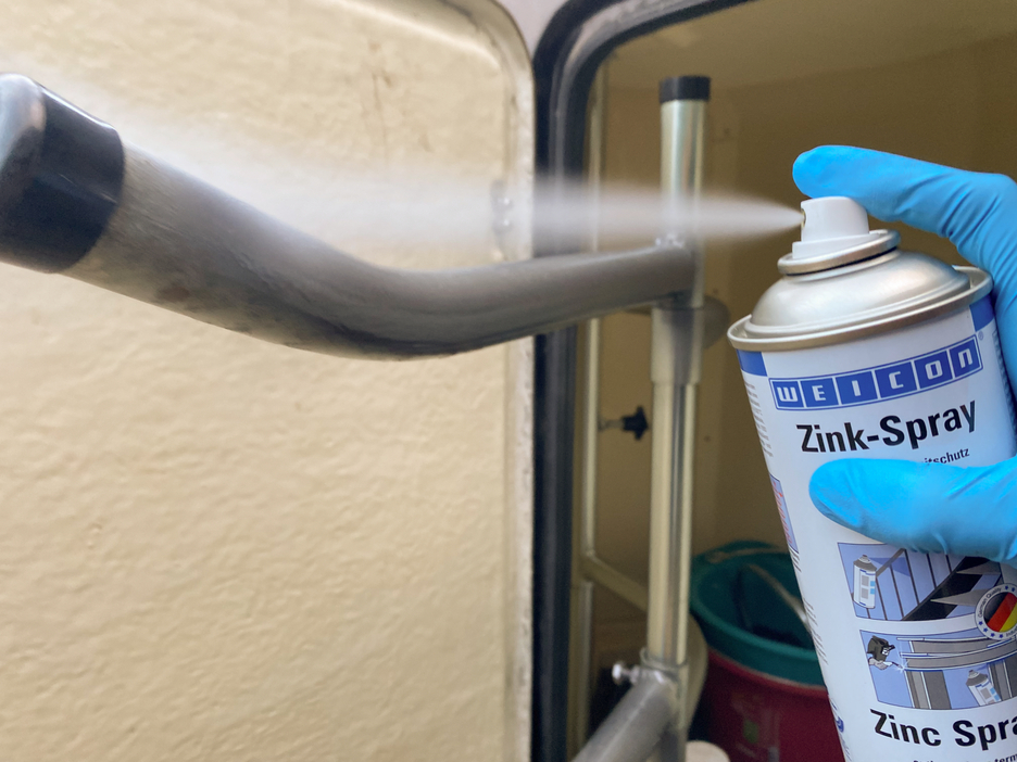 Zinc Spray | cathodic corrosion protection with approval for use in the food sector