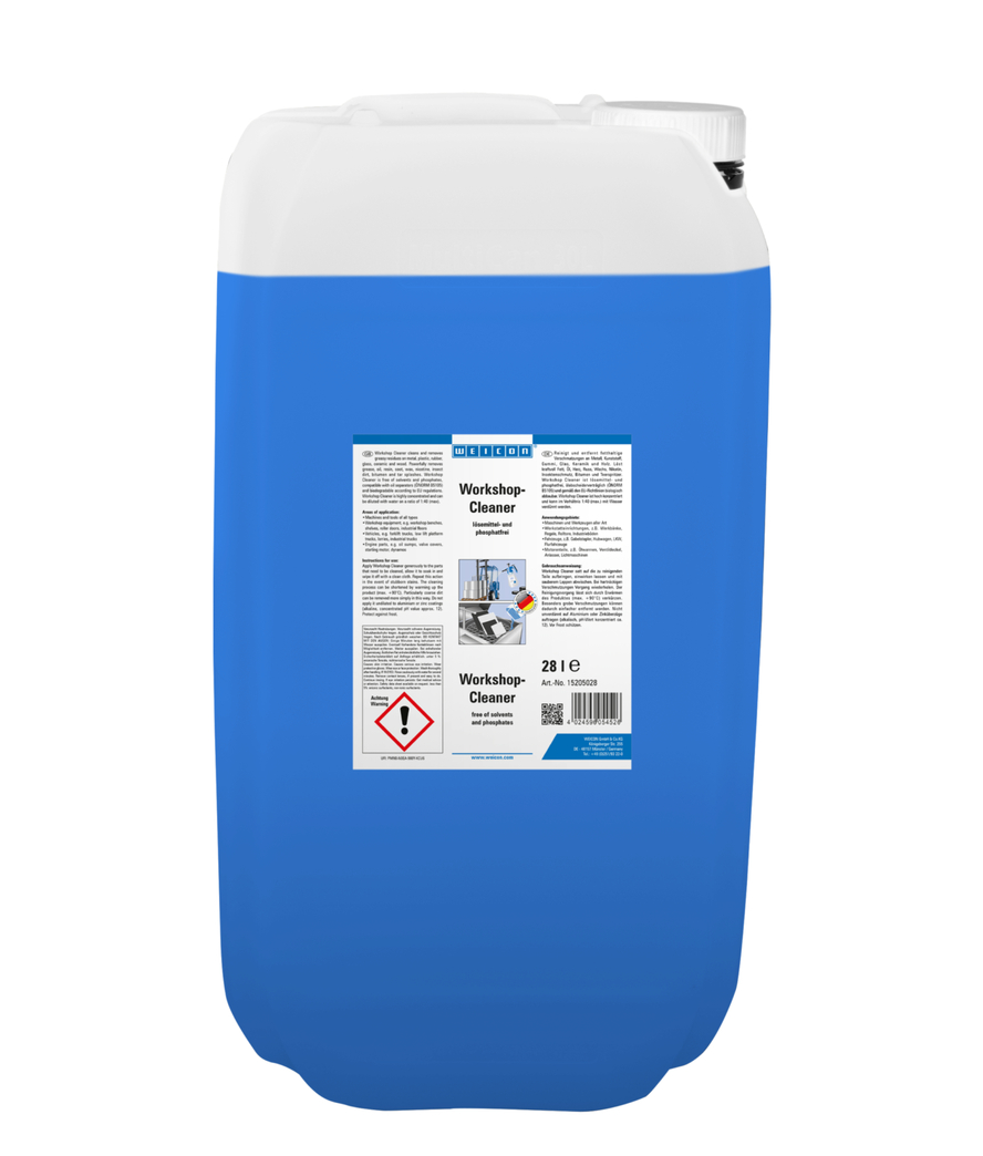 Workshop Cleaner | Detergente universale senza solventi Workshop Cleaner | Detergente universale senza solventi