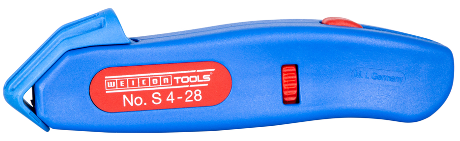 Cable Stripper No. S 4 - 28 | Completely ergonomic & fully insulated I working range 4 - 28 mm Ø