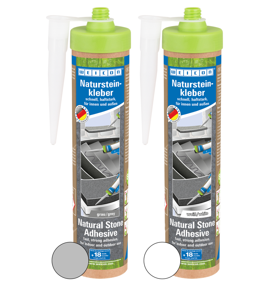 Adesivo per pietra naturale WEICON | per il montaggio di pietra naturale, pietra e ceramica