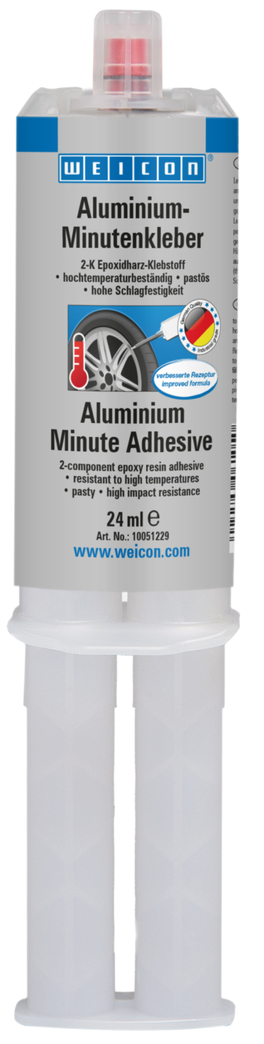 Aluminium-Minutenkleber