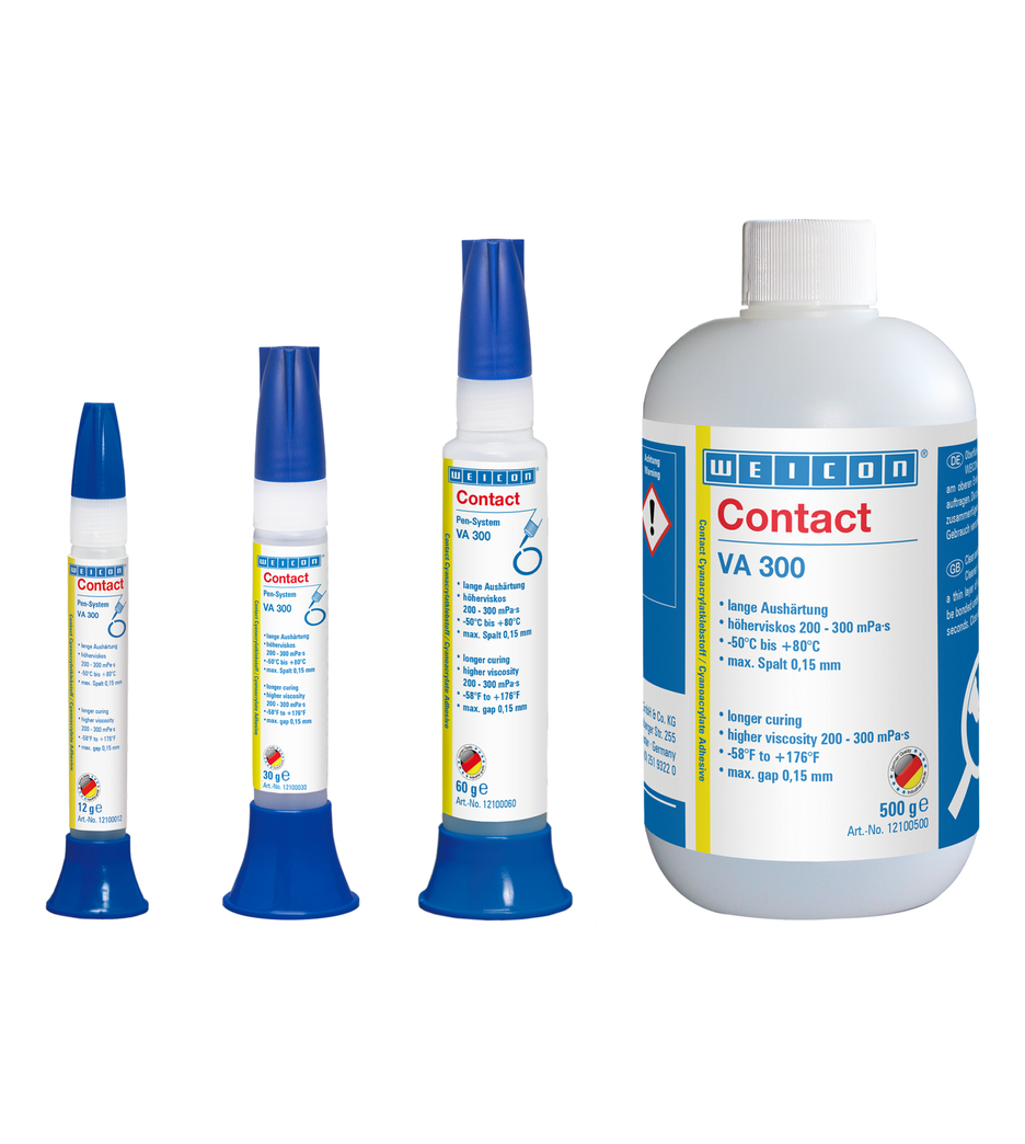 VA 300 Cyanoacrylate Adhesive | instant adhesive for porous and absorbent materials
