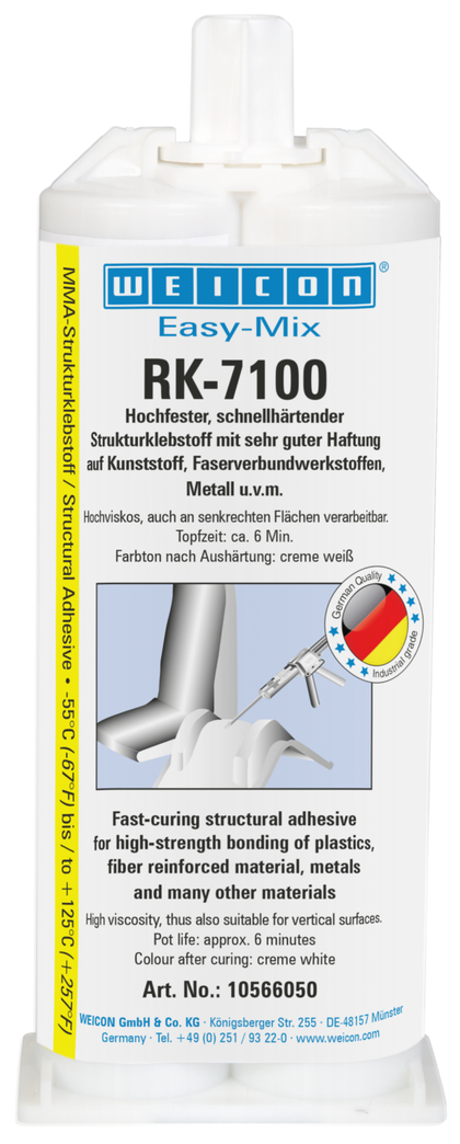 Easy-Mix RK-7100 Adhésif structural à base d’Acrylates | Adhésif structural acrylate, à durcissement rapide Easy-Mix RK-7100 Adhésif structural à base d’Acrylates | Adhésif structural acrylate, à durcissement rapide