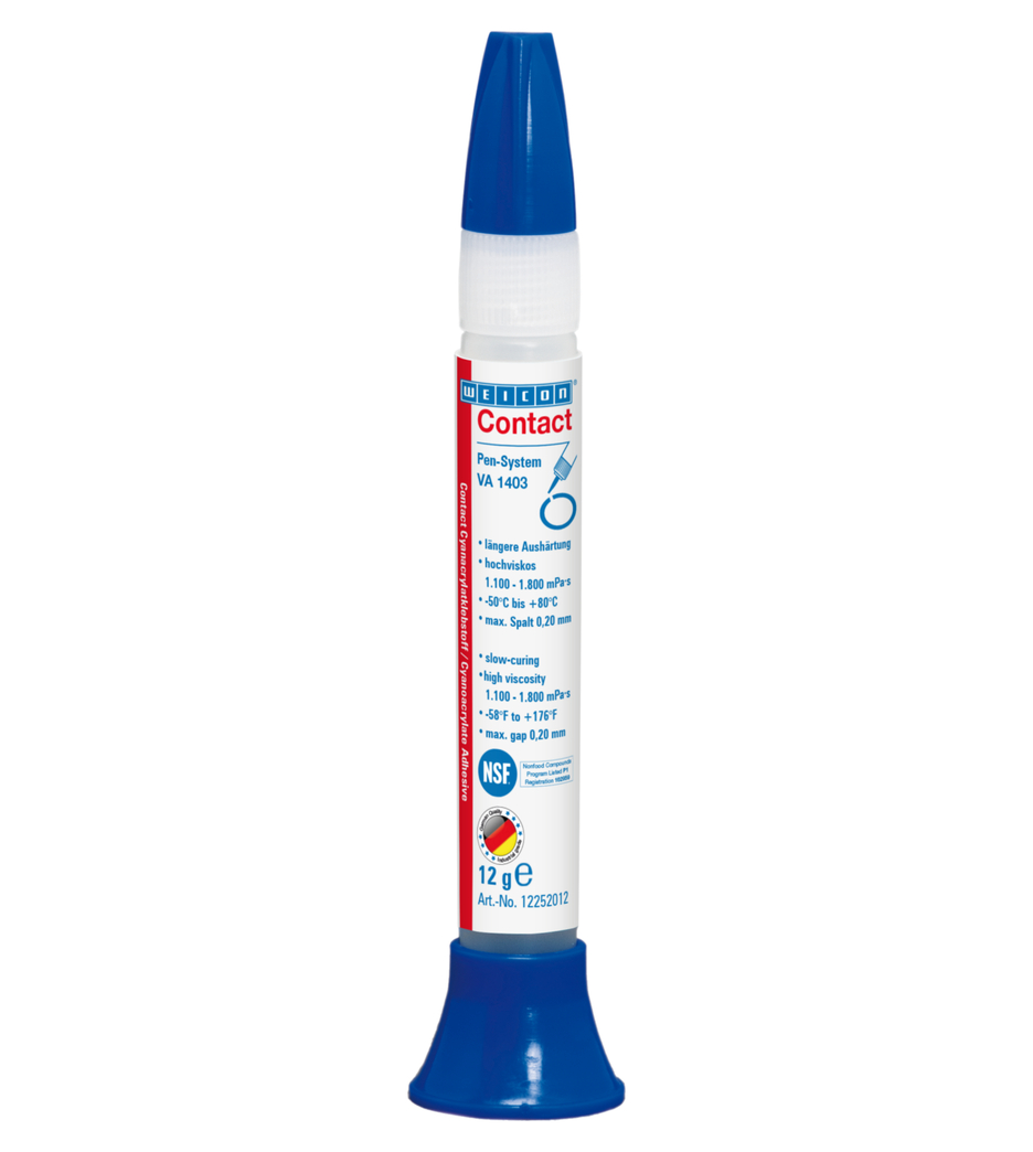 VA 1403 Adhésif Cyanoacrylate | Colle instantanée à haute viscosité, résistante à l'humidité