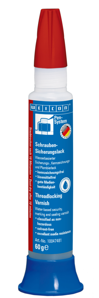 Schraubensicherungslack | Wasserbasierter Sicherungs-, Kennzeichnungs- und Plombierlack