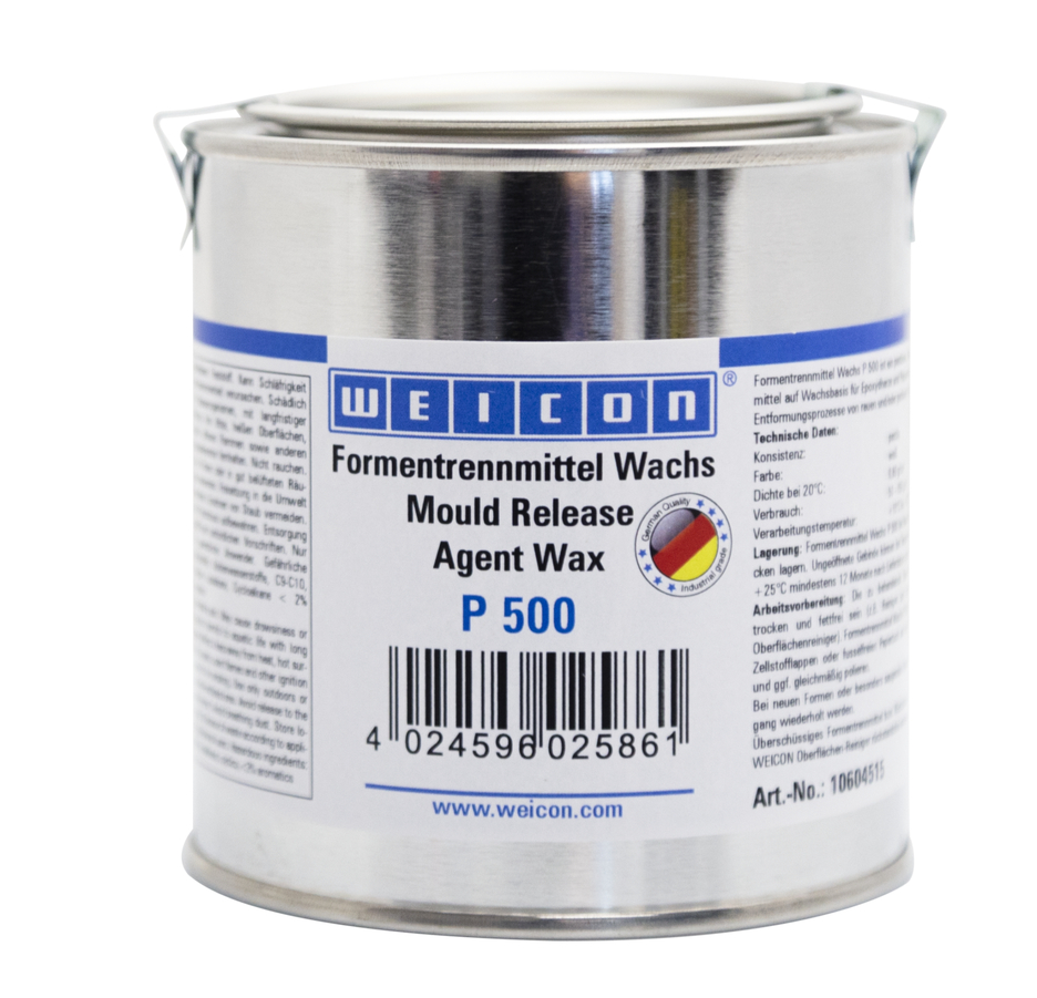 Lubrifiant de Moules Cire P 500 | pour surfaces poreuses Lubrifiant de Moules Cire P 500 | pour surfaces poreuses