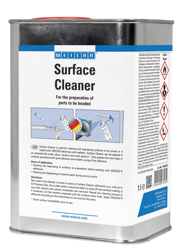 Nettoyant de Surfaces | pour la préparation des surfaces à coller