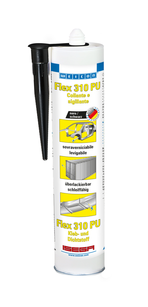 Flex 310 PU colla a base poliuretanica | Adesivo e sigillante permanentemente elastico a base di poliuretano