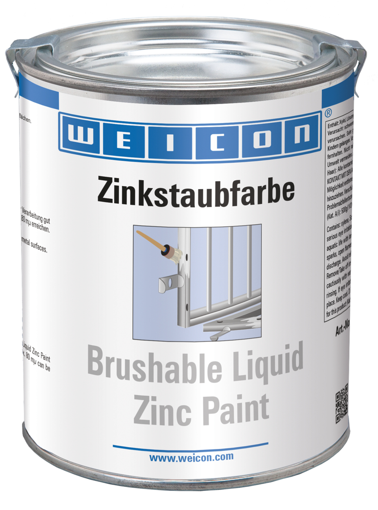 Brushable Liquid Zinc Paint | corrosion protection based on metal pigment coating