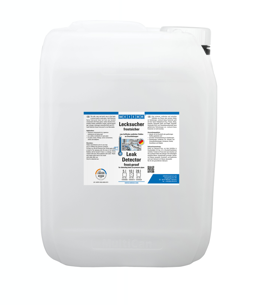 Lecksucher frostsicher