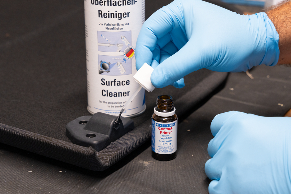 Contact Primer per polielfine | agente preparatore per plastiche a bassa energia superficiale