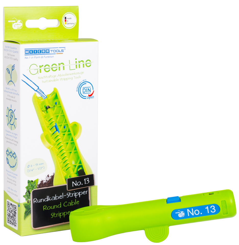 Rundkabel-Stripper No. 13 Green Line