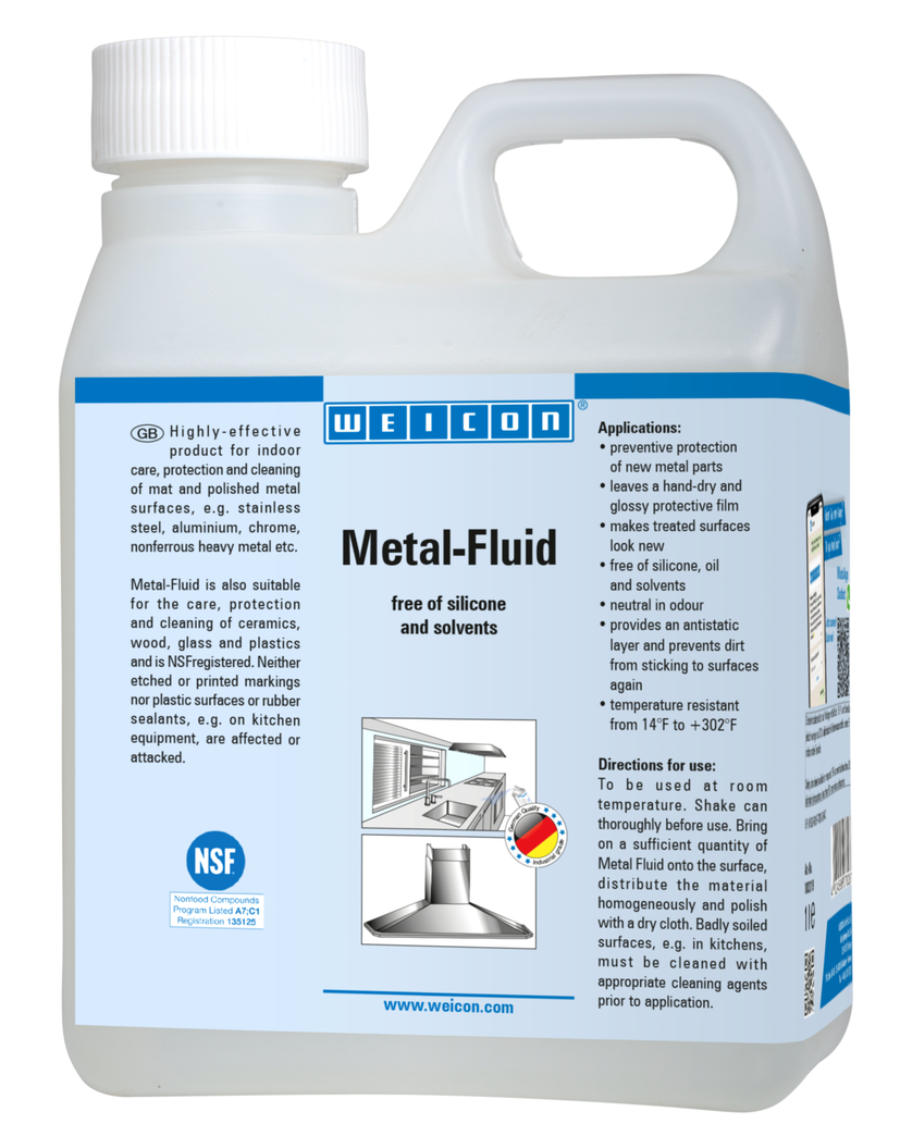 Metal-Fluid | lösemittelfreie Pflege- und Schutzemulsion für Metalle