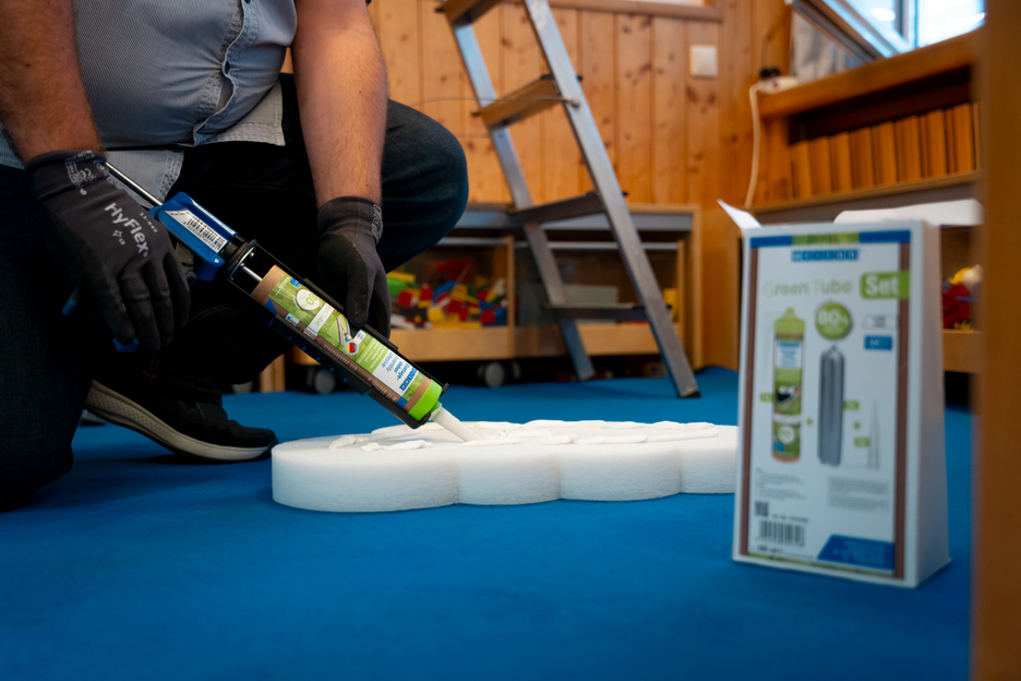 Colla per montaggio Green Tube WEICON | Forte adesivo universale per uso interno ed esterno