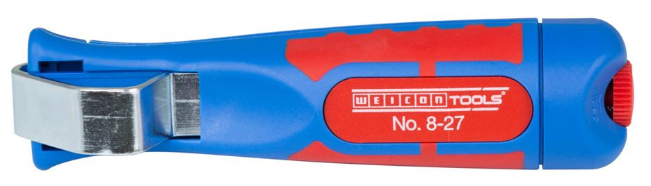 Cable Stripper No. 8 - 27 | with 2-component and fibreglass-reinforced plastic handle I working range 8 - 28 mm Ø Cable Stripper No. 8 - 27 | with 2-component and fibreglass-reinforced plastic handle I working range 8 - 28 mm Ø