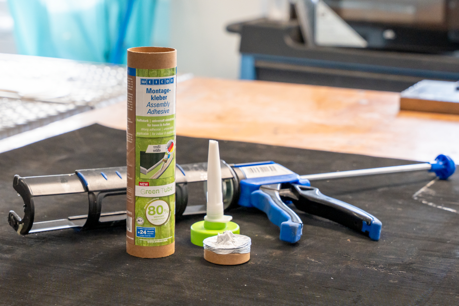 Colla per montaggio Green Tube WEICON | Forte adesivo universale per uso interno ed esterno