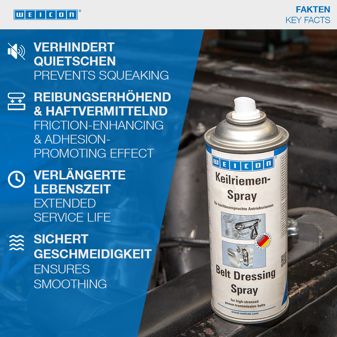 Spray per Cinghie | rivestimento trasparente per cinghie