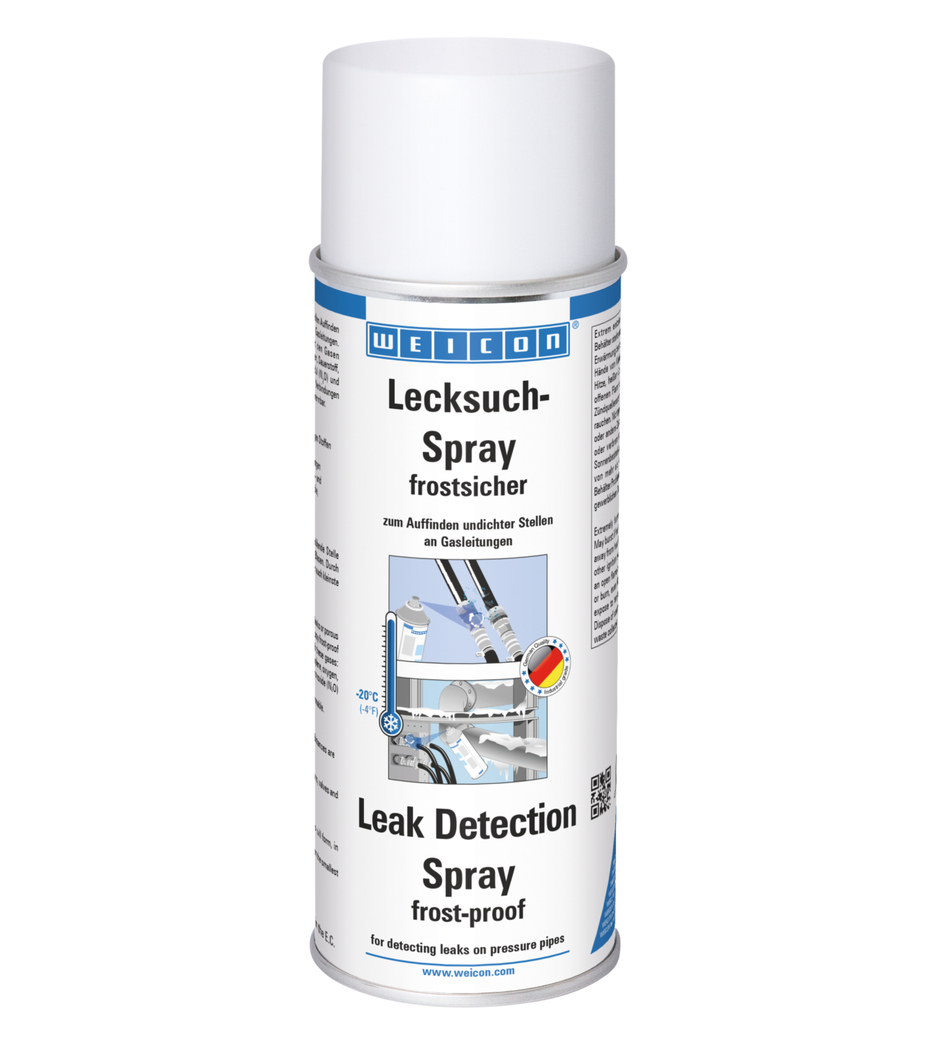 Lecksuch-Spray frostsicher