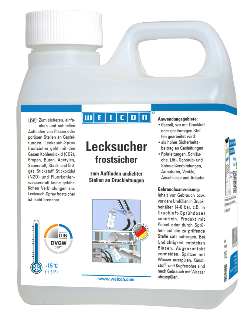 Lecksucher frostsicher
