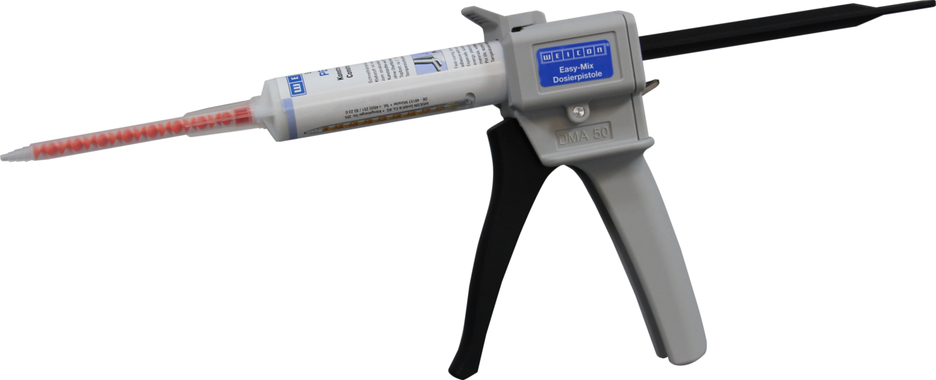 Dispenser Easy-Mix D 50 | for processing all 50 ml Easy-Mix cartridges
Not suitable for VA 2407 Dispenser Easy-Mix D 50 | for processing all 50 ml Easy-Mix cartridges
Not suitable for VA 2407