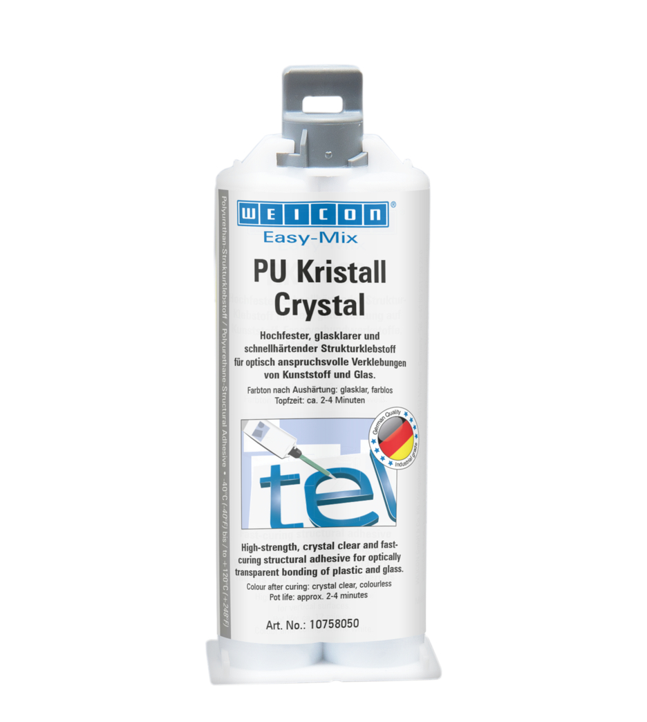 Easy-Mix PU Kristall | Polyurethan-Klebstoff, glasklar