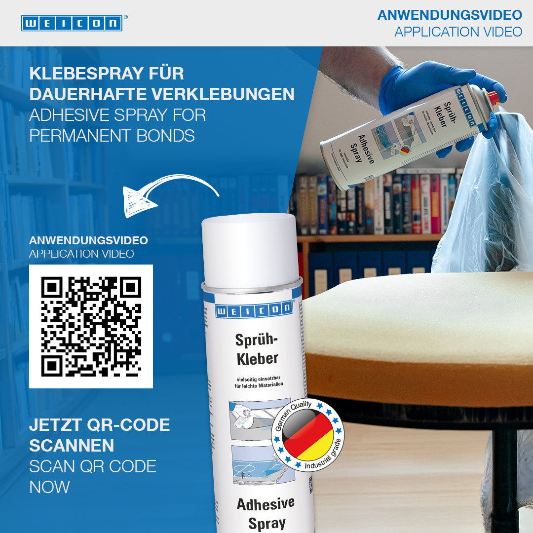 Spray Adhésif | Colle de contact vaporisable, idéale pour le carton et le papier