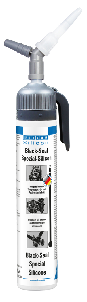 Black-Seal Special Silicone | permanently elastic sealant for oil- or grease-resistant areas Black-Seal Special Silicone | permanently elastic sealant for oil- or grease-resistant areas