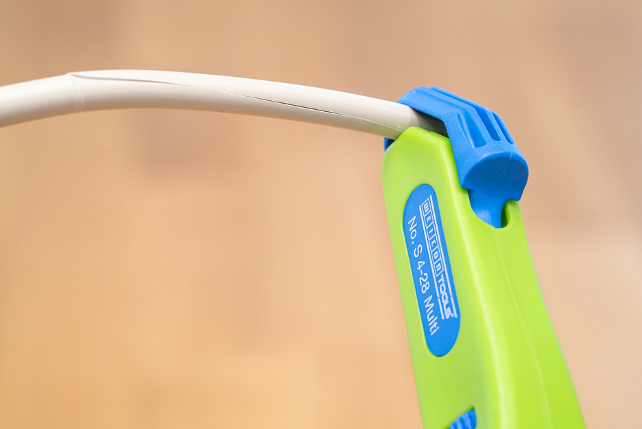 Kabelmesser No. S 4-28 Multi  Green Line
