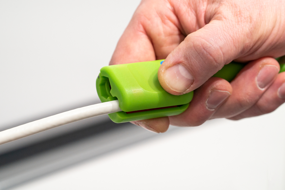 Coax-Stripper No. 1 F Plus Green Line - geeignet für F-Schraubstecker