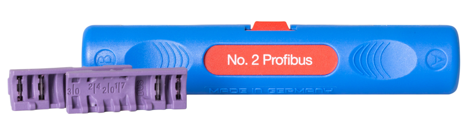 Dénudeur Profibus No. 2 | Stripping tool for e.g. shielded Profibus data cables