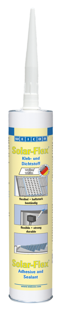 Solar-Flex® Polymère Hybride | Scellant adhésif résistant aux intempéries pour le domaine solaire, à base de MS-polymère