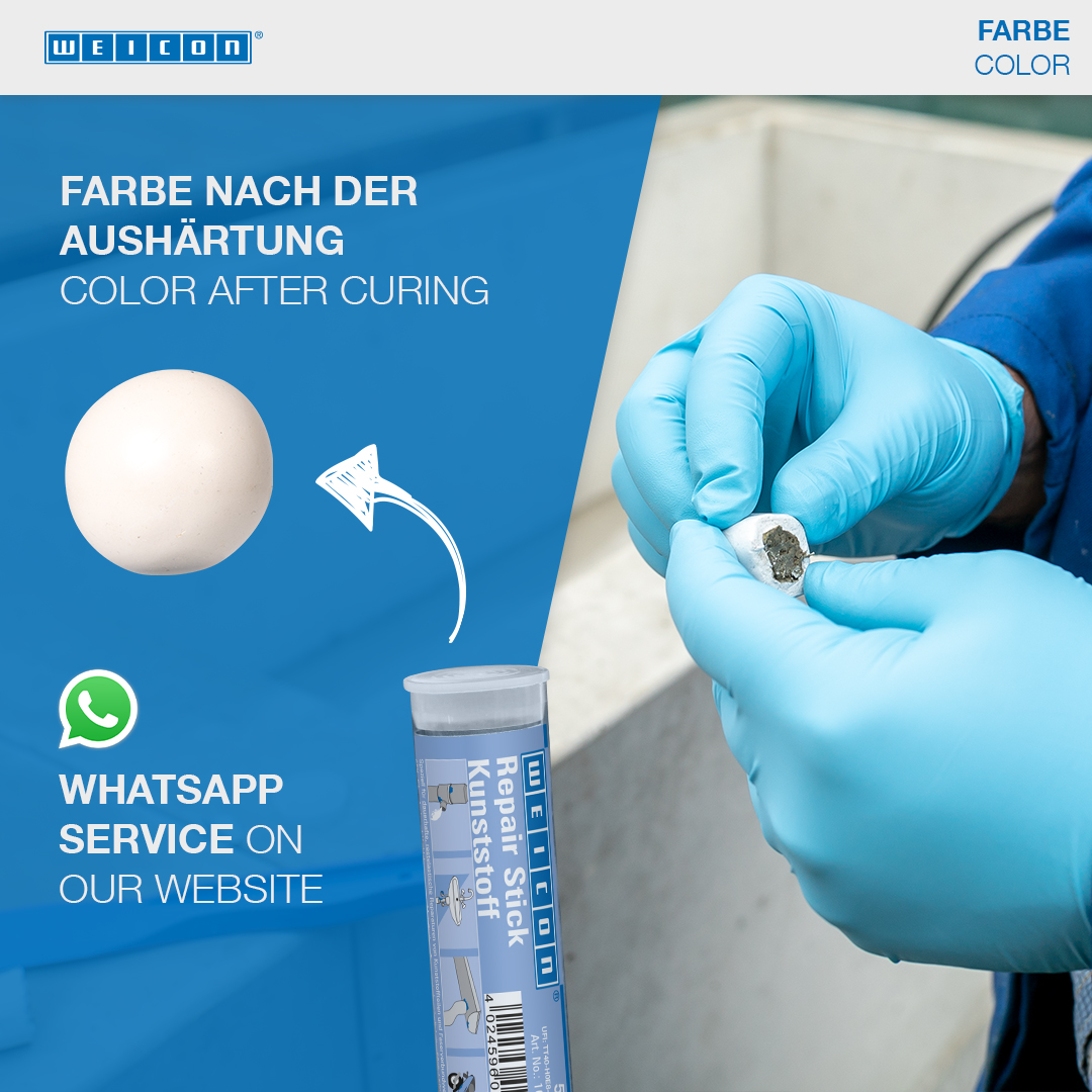 Barretta Plastica | Stucco di riparazione approvato per l'acqua potabile