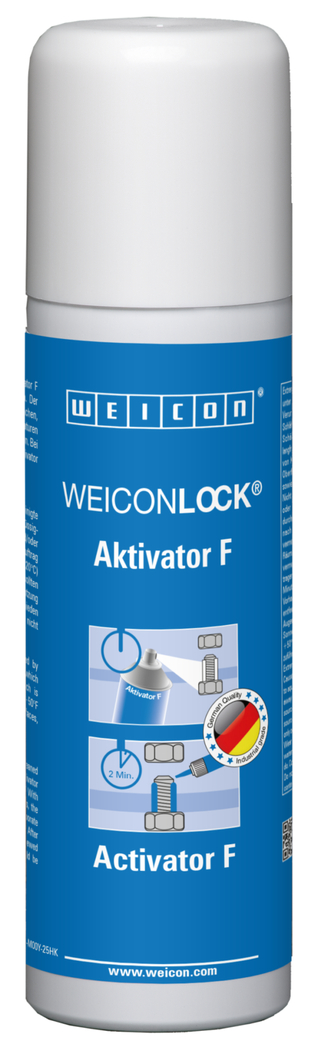 Activateur F | Accélérateur de durcissement pour WEICONLOCK®. Activateur F | Accélérateur de durcissement pour WEICONLOCK®.