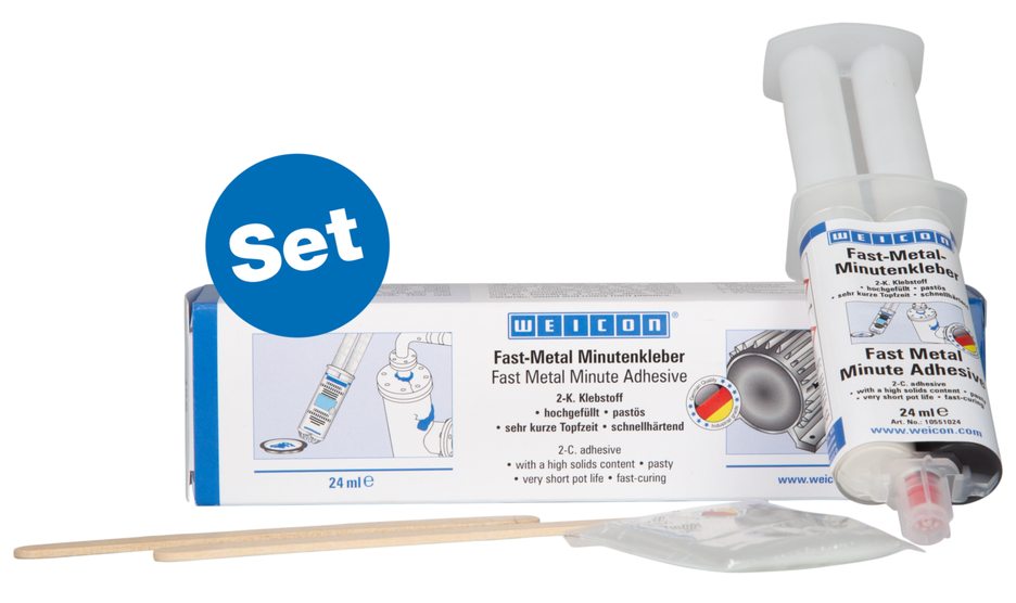 Fast-Metal Minute | Adesivo epossidico a metallo liquido