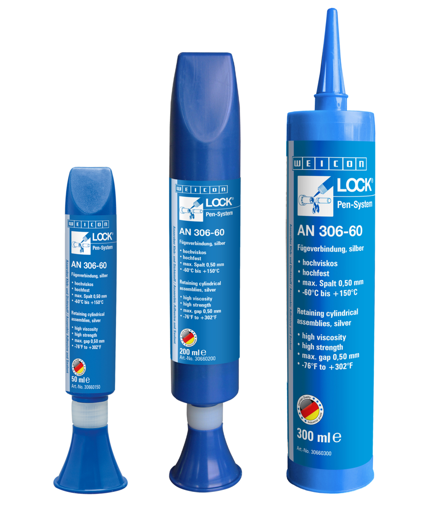 WEICONLOCK® AN 306-60 Fixation des Emmanchements | pour la réparation de sièges d'ajustement, haute résistance