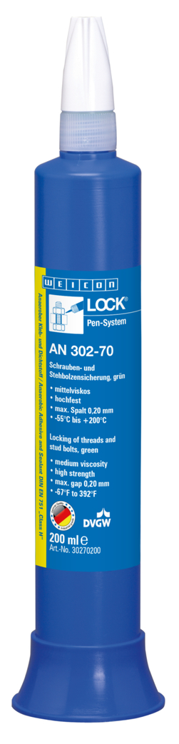WEICONLOCK® AN 302-70 Locking of Threads and Stud Bolts | high strength, medium viscosity, with drinking water approval