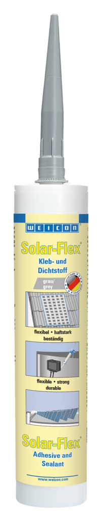 Solar-Flex® Polymère Hybride | Scellant adhésif résistant aux intempéries pour le domaine solaire, à base de MS-polymère