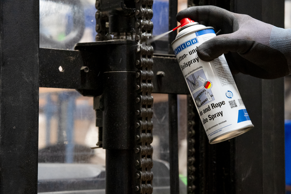 Lubrificante Spray per Catene e Funi | lubrificante ad alta aderenza trasparente