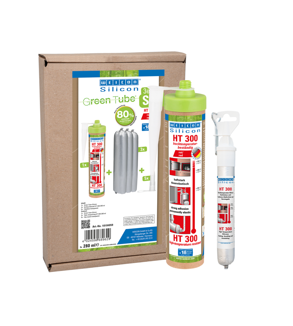 Silicone HT 300 | sealant, high-temperature-resistant up to 300°C