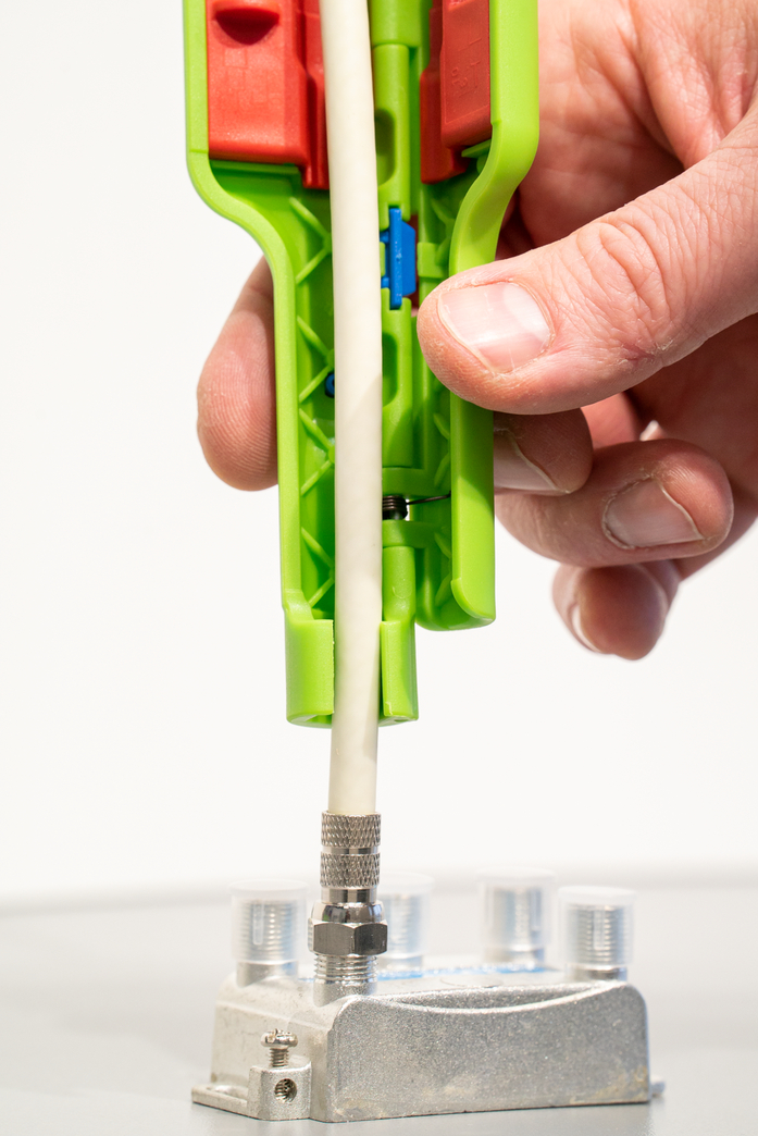 Coax-Stripper No. 1 F Plus Green Line - geeignet für F-Schraubstecker
