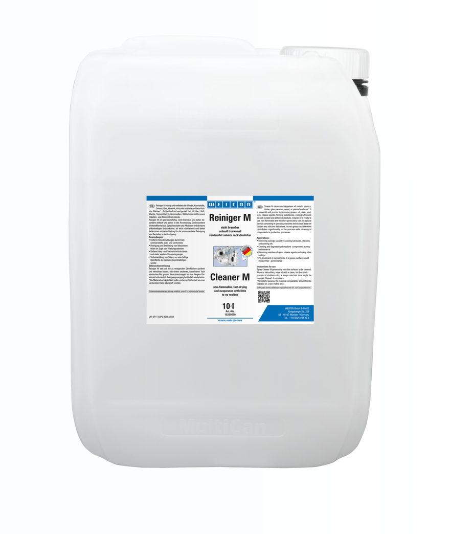 Nettoyant M | Nettoyant spécial puissant, ininflammable
