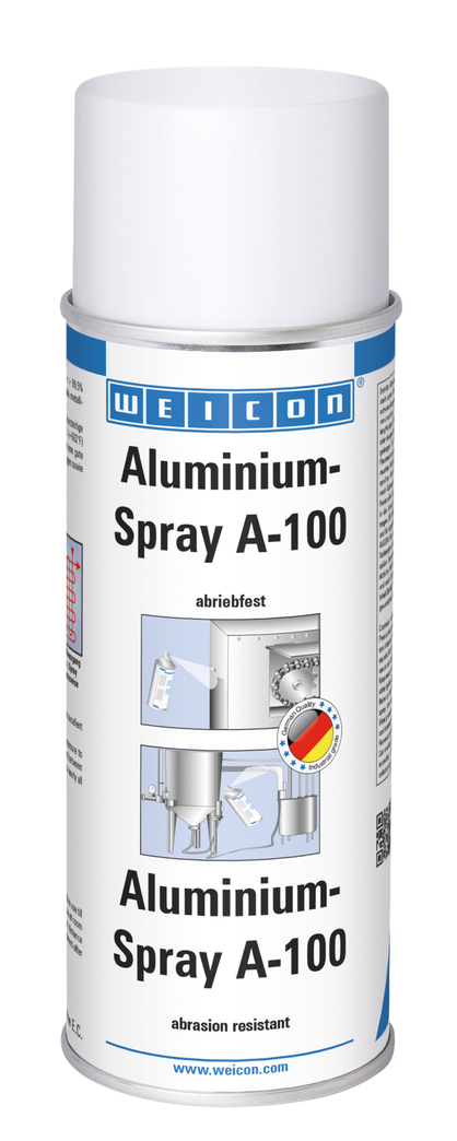 Aluminium-Spray A-100 abriebfest | abriebfester Schutz gegen Rost und Korrosion