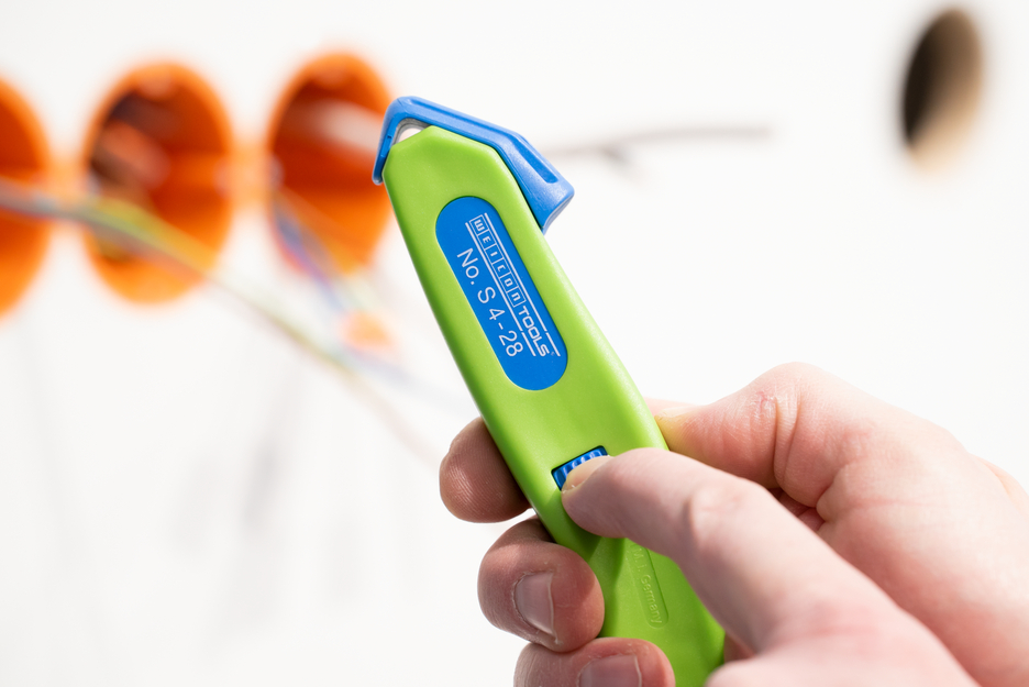 Kabelmesser No. S 4-28  Green Line