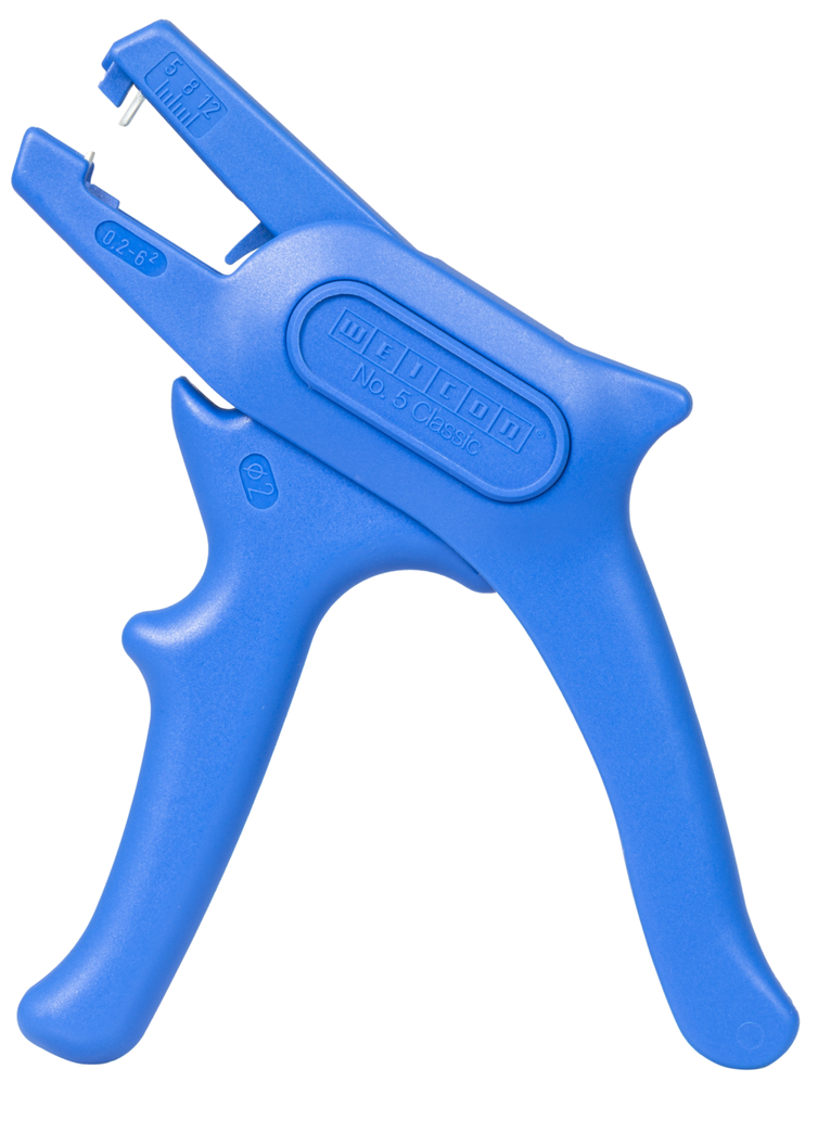 Pince à dénuder No. 5 Classic | pour tous les conducteurs multibrins et monobrins courants, capacité 0,2 -6,0 mm². Pince à dénuder No. 5 Classic | pour tous les conducteurs multibrins et monobrins courants, capacité 0,2 -6,0 mm².