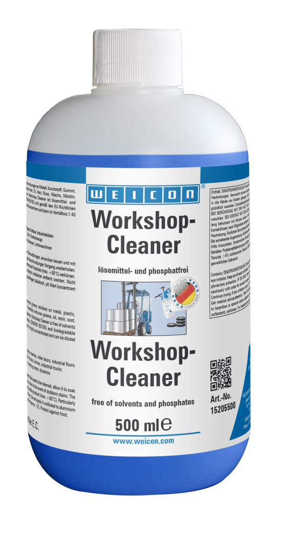 Workshop Cleaner | Detergente universale senza solventi Workshop Cleaner | Detergente universale senza solventi