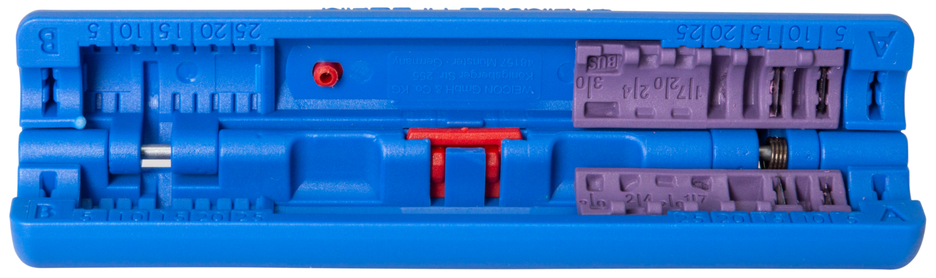 Dénudeur Profibus No. 2 | Stripping tool for e.g. shielded Profibus data cables