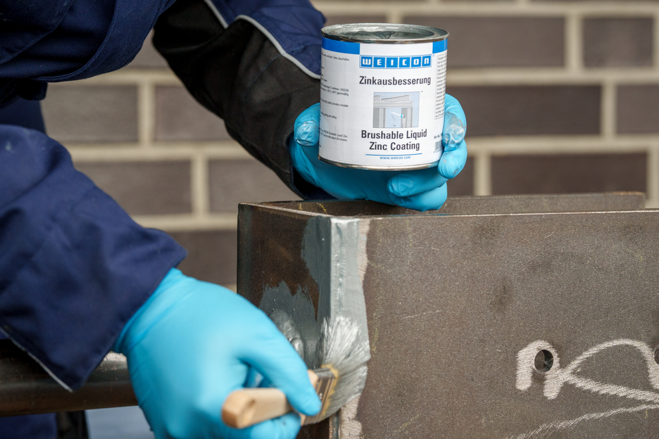 Brushable Liquid Zinc Coating | corrosion protection for galvanized surfaces