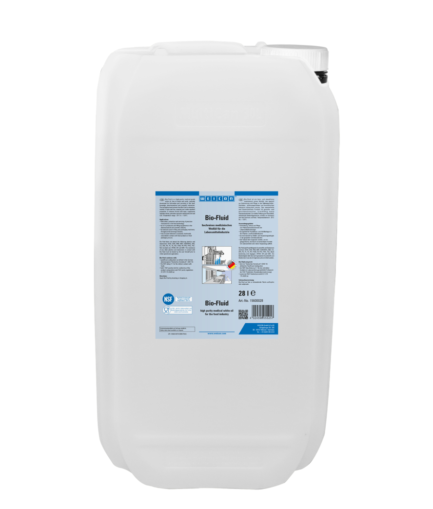 Bio-Fluide | Huile de lubrification et d'entretien pour le secteur alimentaire NSF H1